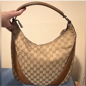 Authentic Gucci Hobo shoulder tote